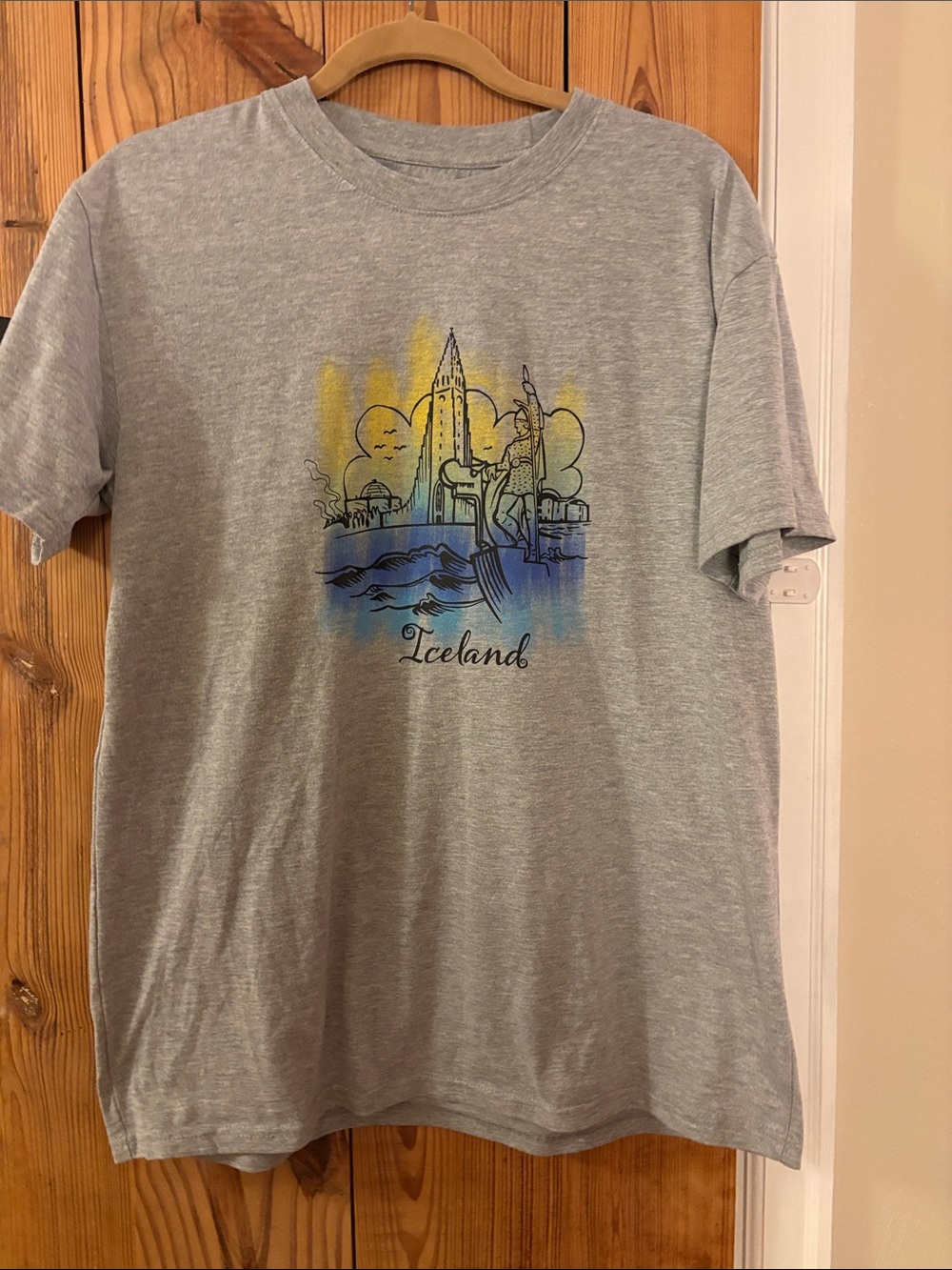 Iceland Graphic Short Sleeve Tee - Grey